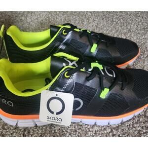 Skora Running Shoes Black/Orange Men’s 8 New No Box